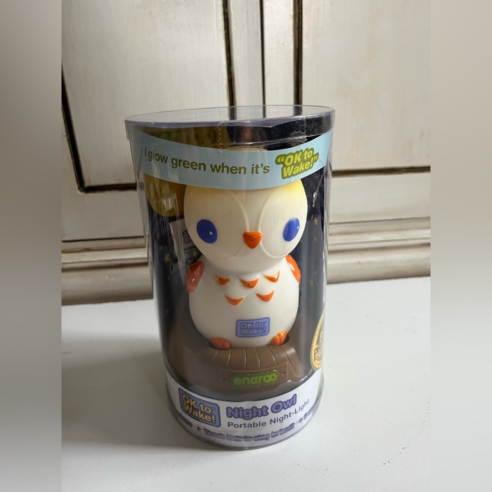 Onaroo OK to Wake! OWL Night Light Music Alarm Clock Toddler Sleep Training Toy